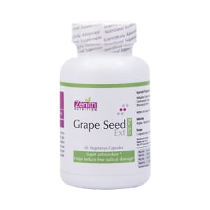 Zenith Nutrition Grape Seed Extract 500mg Capsule