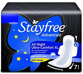 Stayfree Advanced All Night Ultra Comfort Xl Pads