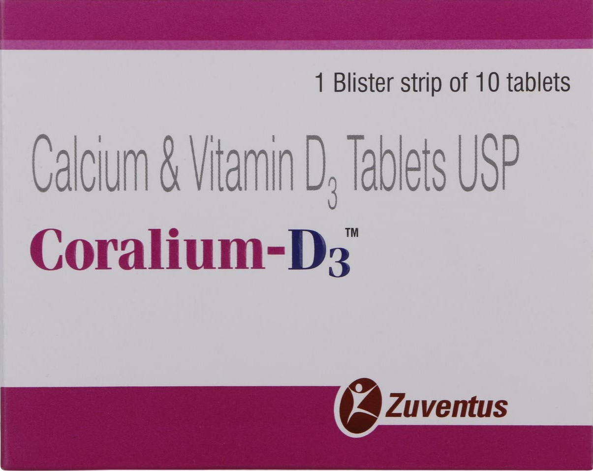 Coralium-d3 Tablet