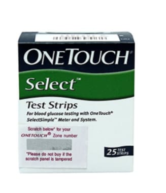 OneTouch Select Test Strip