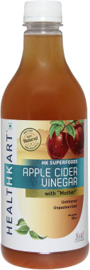 Healthkart Apple Cider Vinegar With Mother, Unfiltered, Unpasteurized
