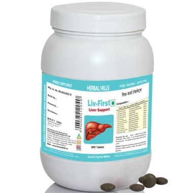 Herbal Hills Value Pack Of Liv First Tablet