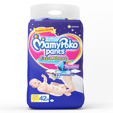 Mamy Poko Pants Extra Absorb Diaper S