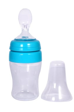 Farlin 150cc Wide Neck Transbottle Silicone Feeder Blue