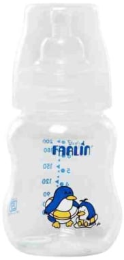 Farlin 200cc Wide Neck Feeding Bottle Blue