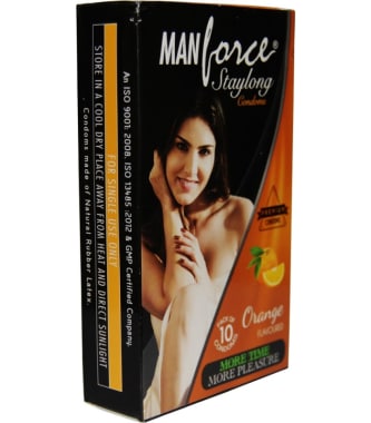 Manforce Staylong Condom Orange