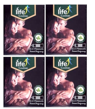 Life Condom Mint Pack Of 4