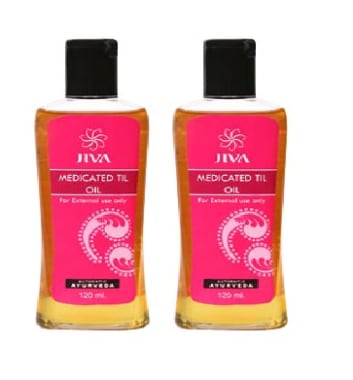 Jiva Medicated Til Oil Pack Of 2