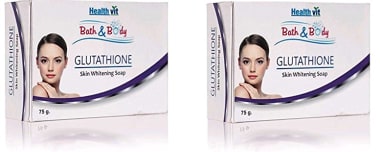 Healthvit Bath & Body Glutathione Soap Pack Of 2