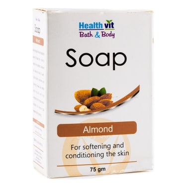Healthvit Bath & Body Almond Soap