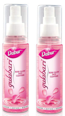 Dabur Rose Glow Face Cleanser Pack Of 2
