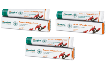 Himalaya Wellness Acne-n-pimple Cream Pack Of 3