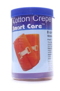 Smart Care Crepe Bandage Premium 8cm*4Mtr
