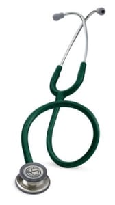 3M Littmann Classic III Stethoscope, Hunter Green Tube, 27 inch, 5624