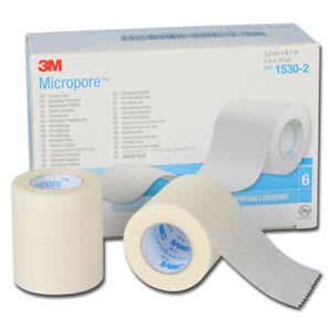 3M 1530-2 Micropore 5cm Surgical Tape
