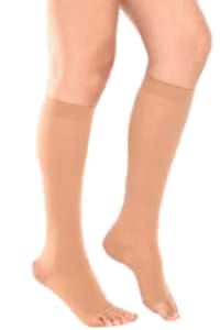 Tynor I-66 Medical Compression Stocking Below Knee High Class 1 (Pair) L