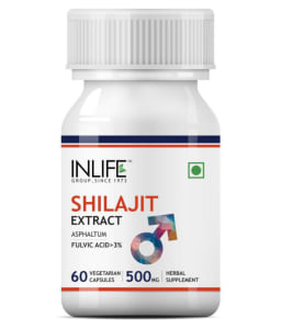 Inlife Shilajit Extract 500mg Capsule