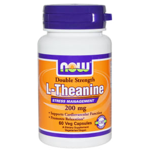 NOW Foods L-Theanine 200mg Veg Capsule
