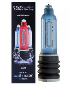 Bathmate Hydromax X30 Male Enhancement Penis Enlargement Pump Blue