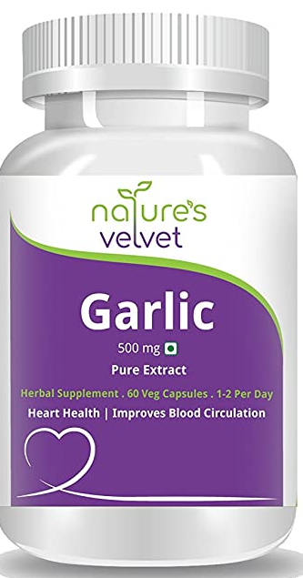 Natures Velvet Lifecare Garlic Pure Extract 500mg Capsule