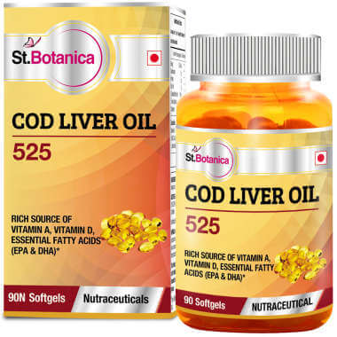 St.botanica Cod Liver Oil 525 Capsule