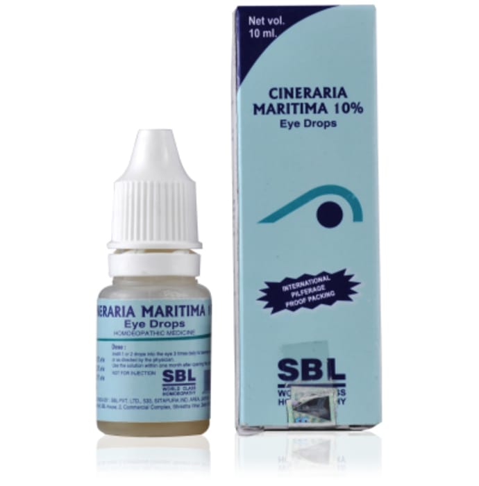 SBL Cineraria Maritima 10% Eye Drop