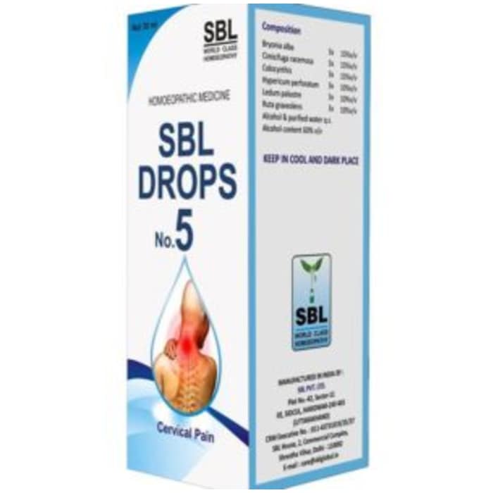 SBL Drops No. 5 (for Cervical Pain)