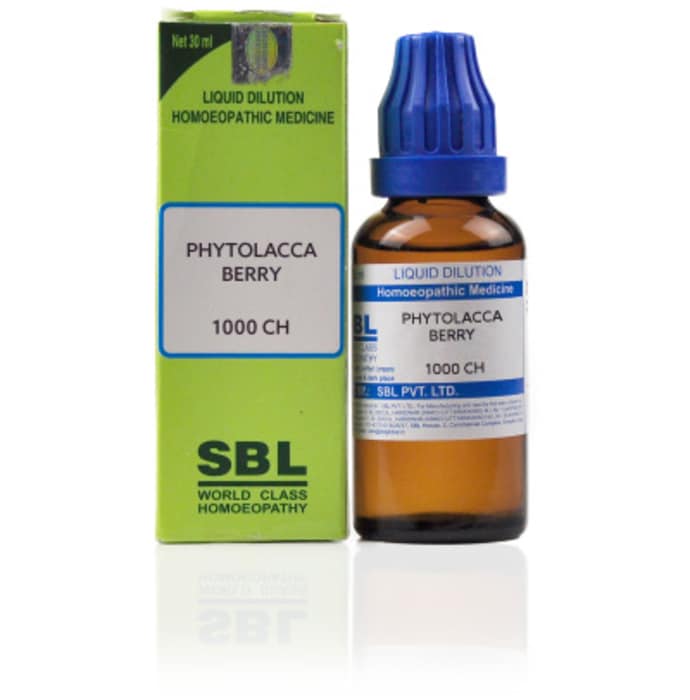 SBL Phytolacca Berry Dilution 1000 CH