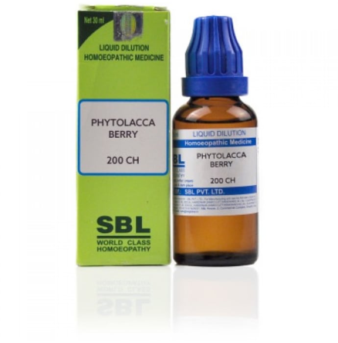 SBL Phytolacca Berry Dilution 200 CH