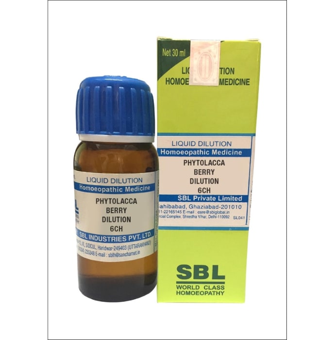 SBL Phytolacca Berry Dilution 6 CH