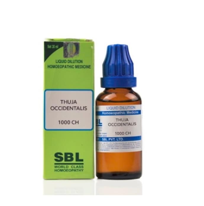 SBL Thuja Occidentalis Dilution 1000 CH