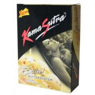Kamasutra Excite Condom Butterscotch