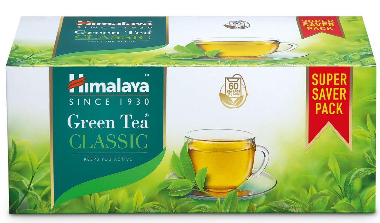 Himalaya Green Tea Sachet Pack Of 2
