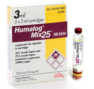 Humalog Mix 25 Cartridge