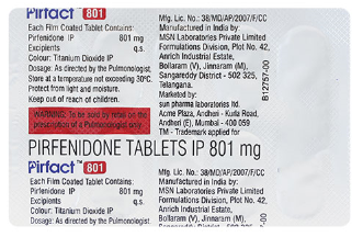 Pirfact 801 Tablet