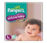 Pampers Active Baby Diaper L