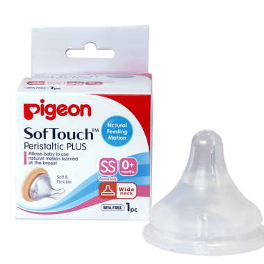 Pigeon Softouch Peristaltic Plus Nipple Ss
