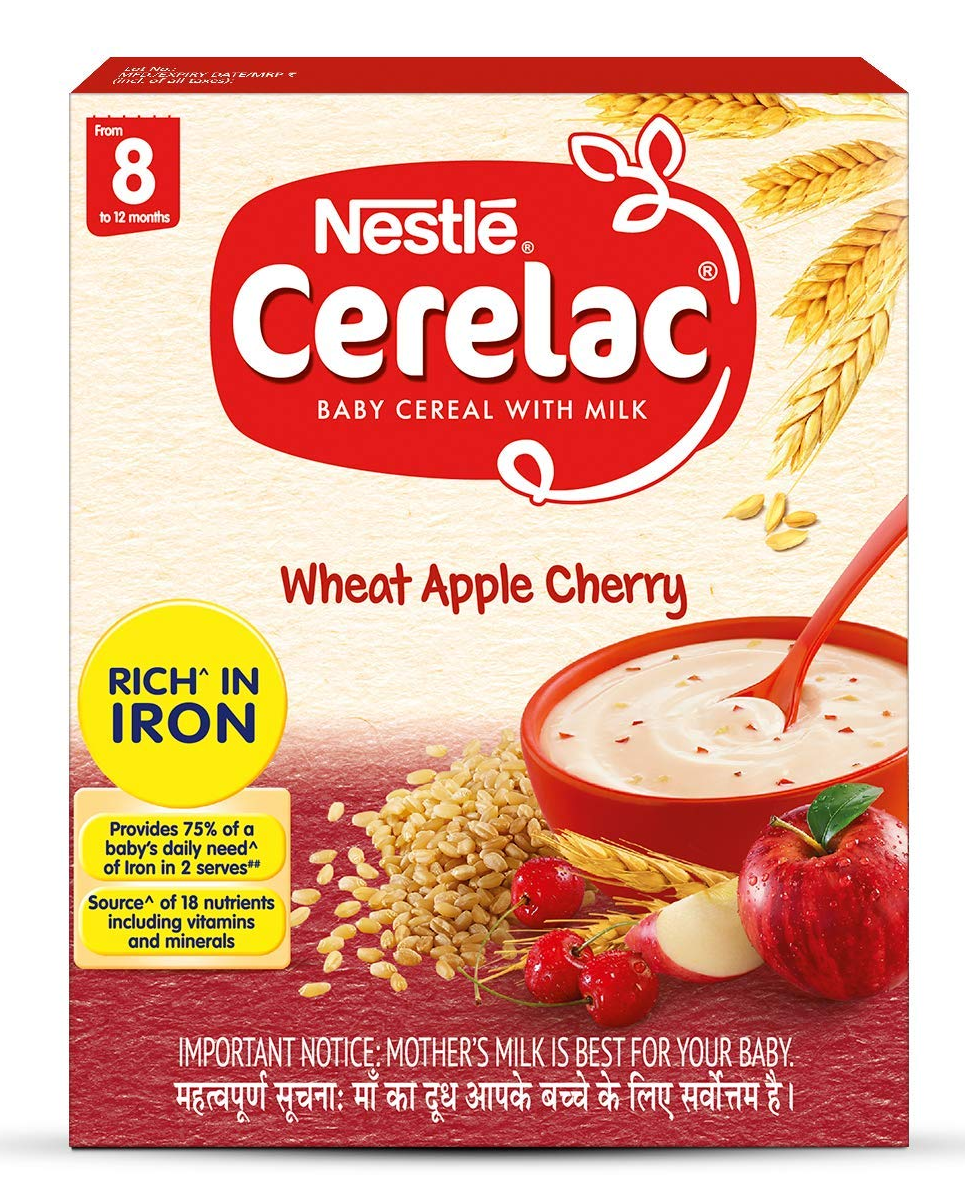 Nestle Cerelac Wheat Apple Cherry