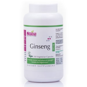 Zenith Nutrition Ginseng 300mg Capsule