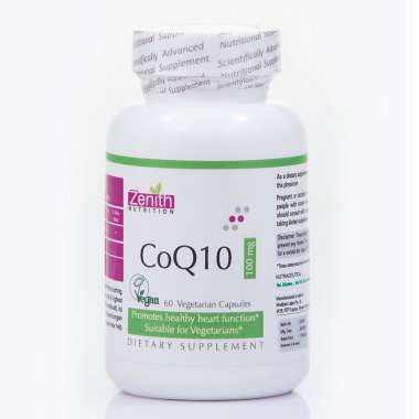 Zenith Nutrition Coq10 100mg Capsule