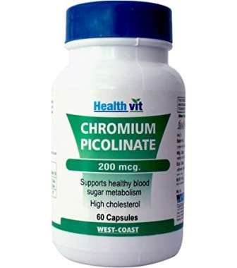 Healthvit Chromium Picolinate 200mcg Capsule