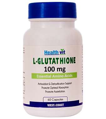 Healthvit L-glutathione 100mg Capsule