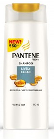 Pantene Pro-v Lively Clean Shampoo 90 Ml