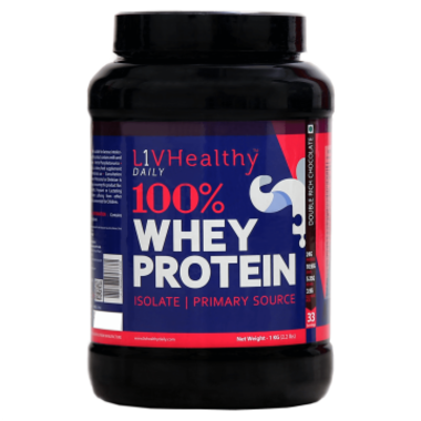 Livhealthy 100% Whey Protein Double Rich Chocolate