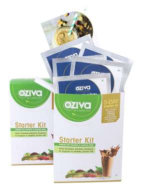Oziva Nutritional Meal Shake (meal Replacement) For Men 5 Day Starter Kit