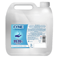 Fyne Hand Sanitizer 5 litre