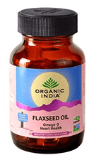 Organic India Flax Seed Oil Veg Capsule 60's