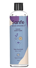 Sanfe Space Organics Hand Sanitizer (Pack of 2 x 500 ml)