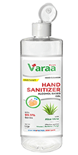 Pack of 4 Varaa Instant Hand Sanitizer Gel 1 litre