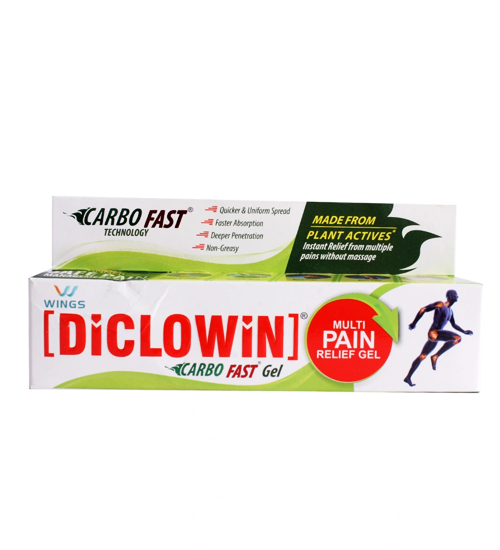 Diclowin Carbofast Pain Relief Gel